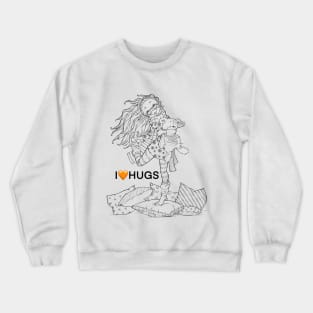 I love Hugs Crewneck Sweatshirt